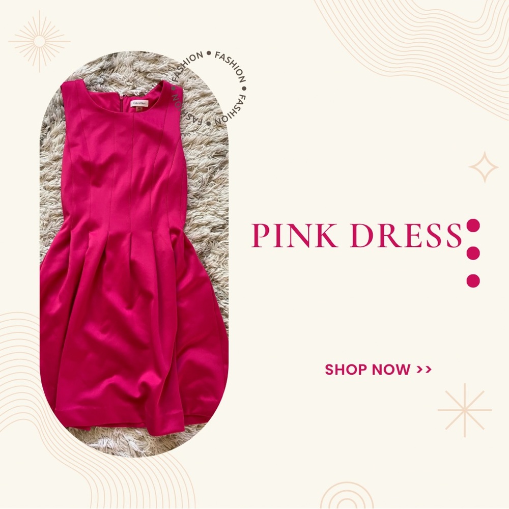 Pink dress